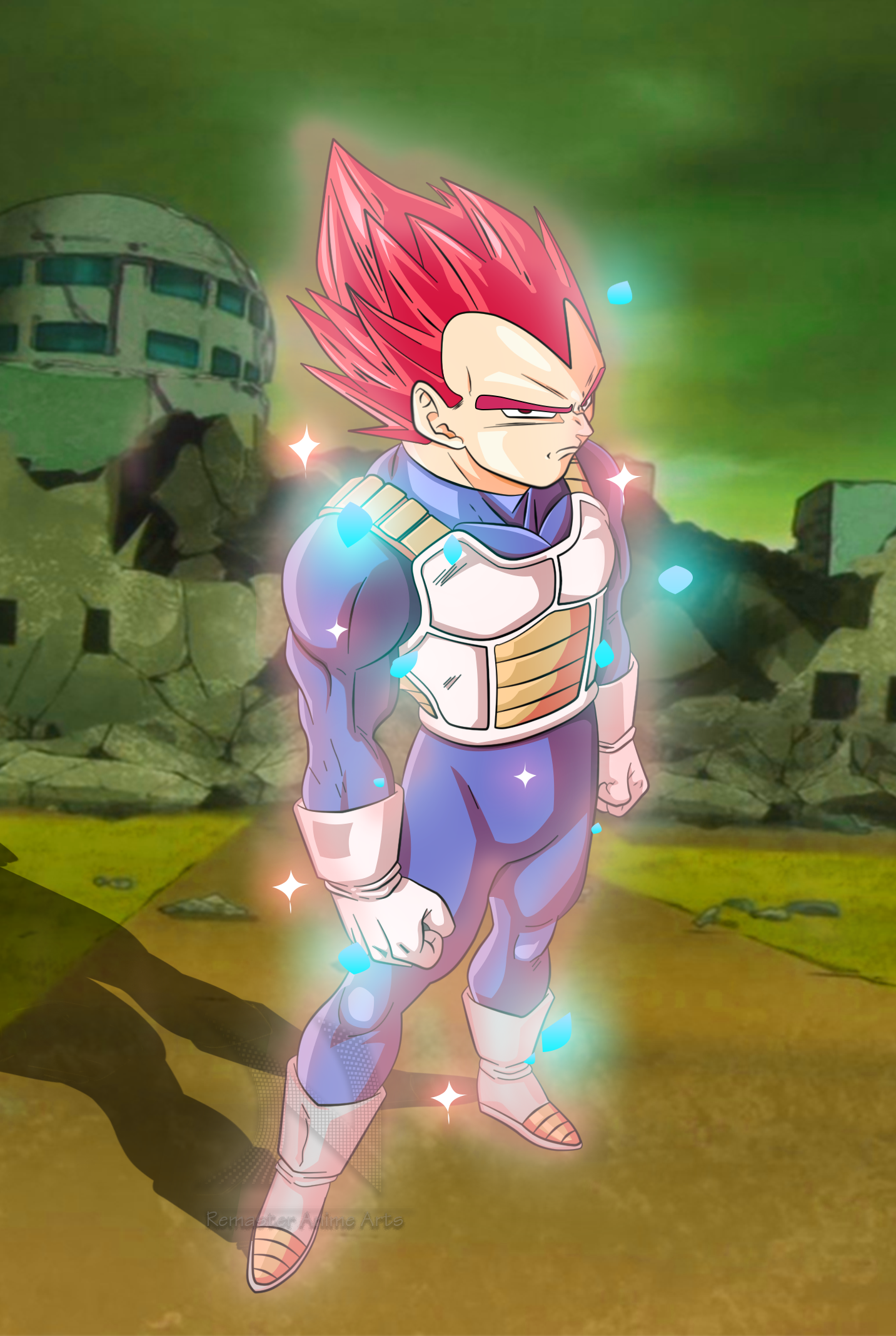 Vegeta Ssj God From Manga