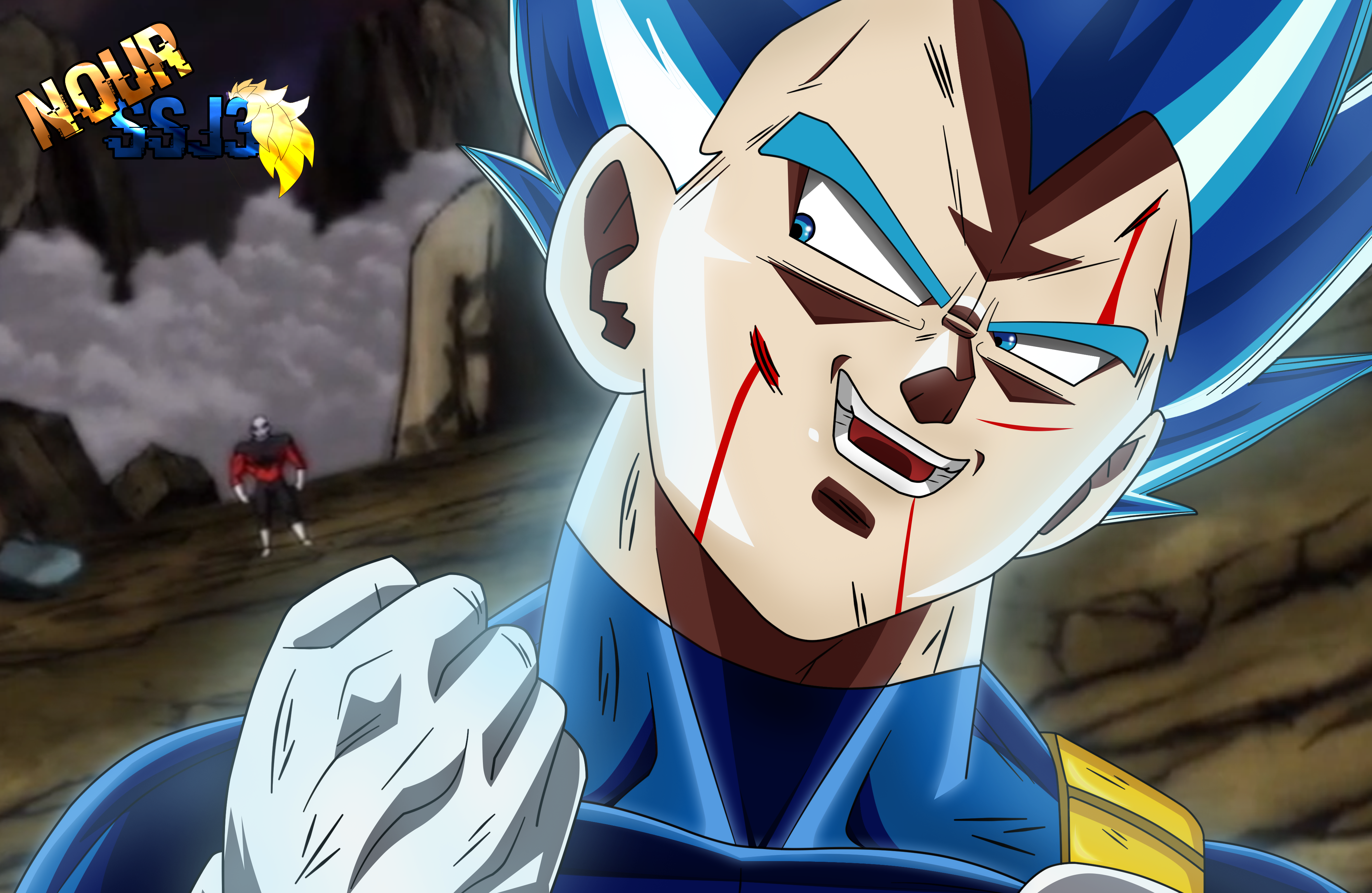 Vegeta ssj blue - Desenho de perfect_gael - Gartic