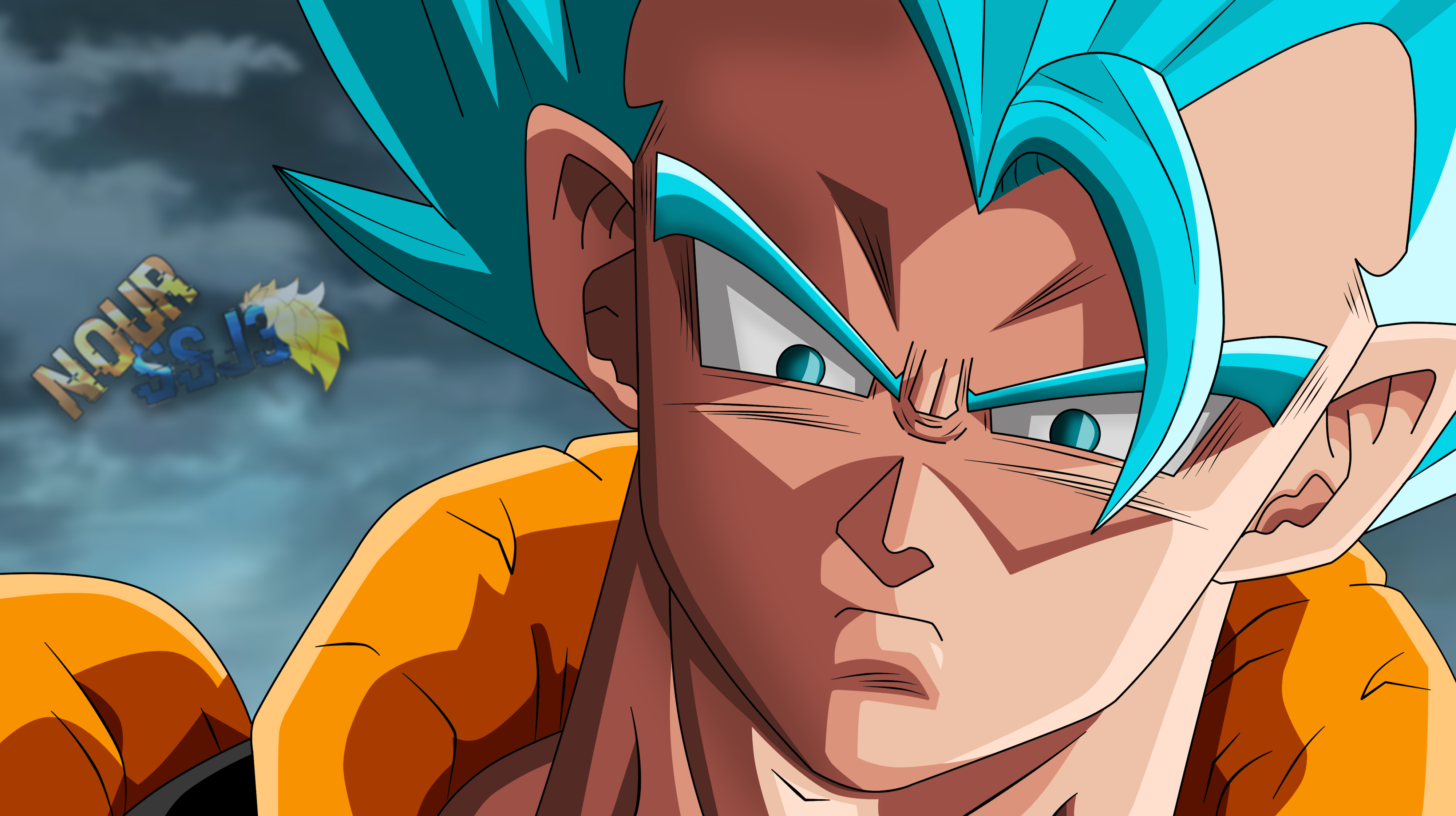 Son Goku SSJ Blue Kaioken 4K Wallpaper : r/dragonballfighterz