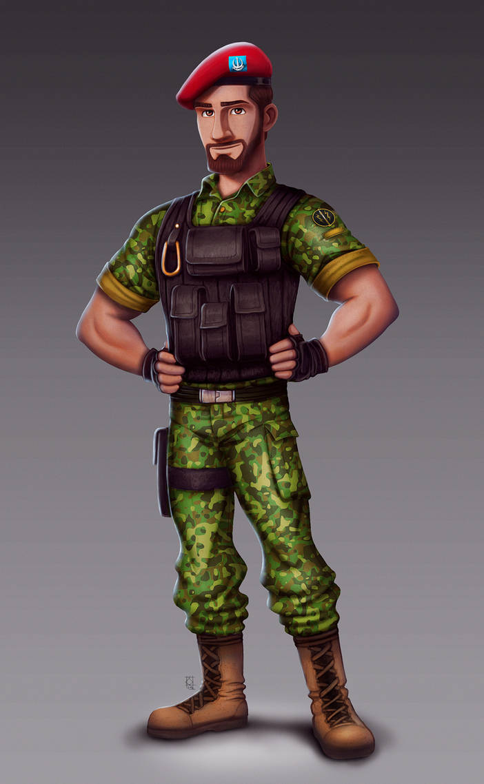 S.S.G Commando Concept art opt2 by kamalkhaliq on DeviantArt