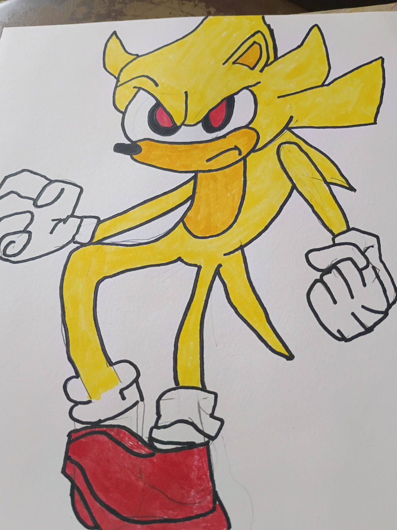 Metal Shadow Deviantart Super Sonic by Tacopowa on DeviantArt