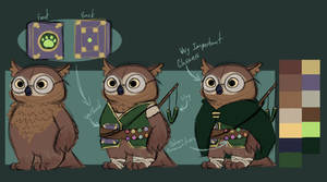 Sigel the Owlbear - Reference Sheet