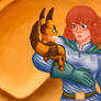 Nausicaa of the valley of the wind Fanart