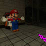 Mario x Meggy: Mario protecting Meggy!