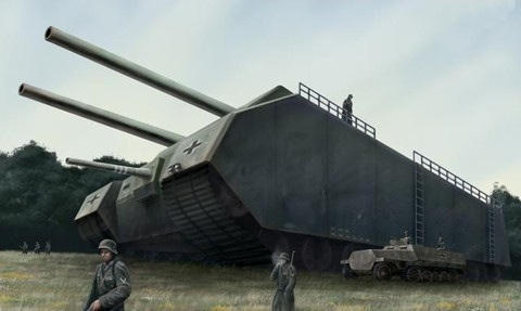 The Landkreuzer P. 1500 Monster. The biggest tank. by joepop869 on ...