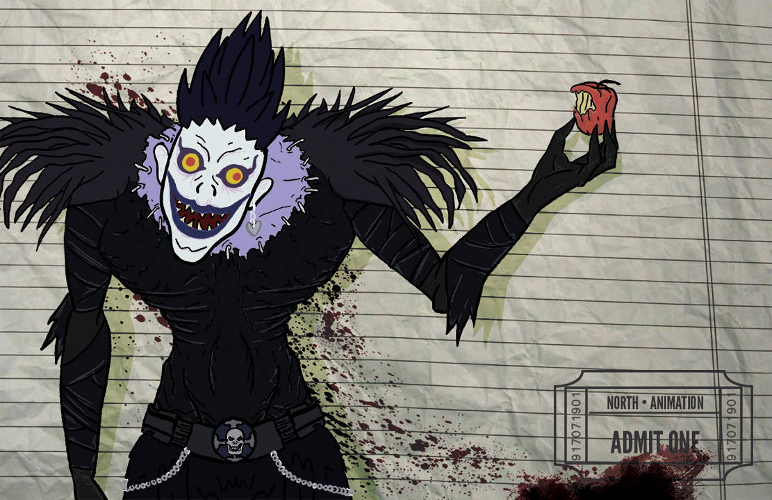 Hell Death Note DeathNote Ryuk by NorthAnimation on DeviantArt