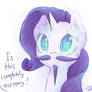 Bearded Ponies: Rarity