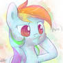 Bearded Ponies: Rainbow Dash