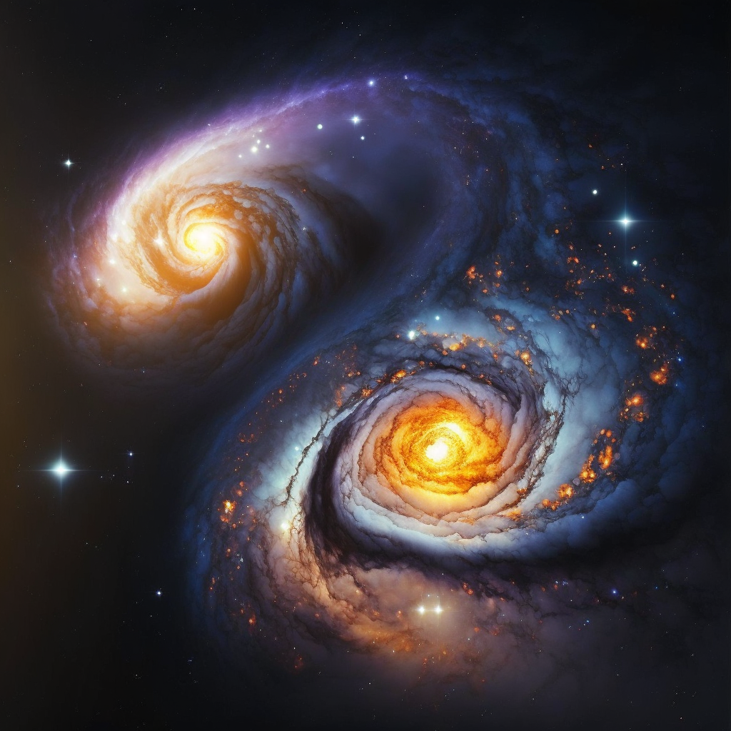 Galaxies Colliding