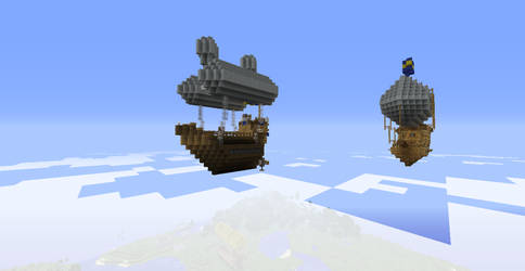 Minecraft Air Ship