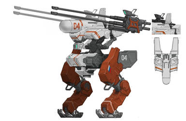 Russian anti-aircraft mecha