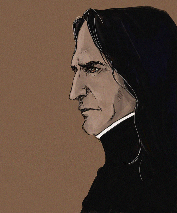 Snape Vector Severus Snape by ThistleArts on DeviantArt