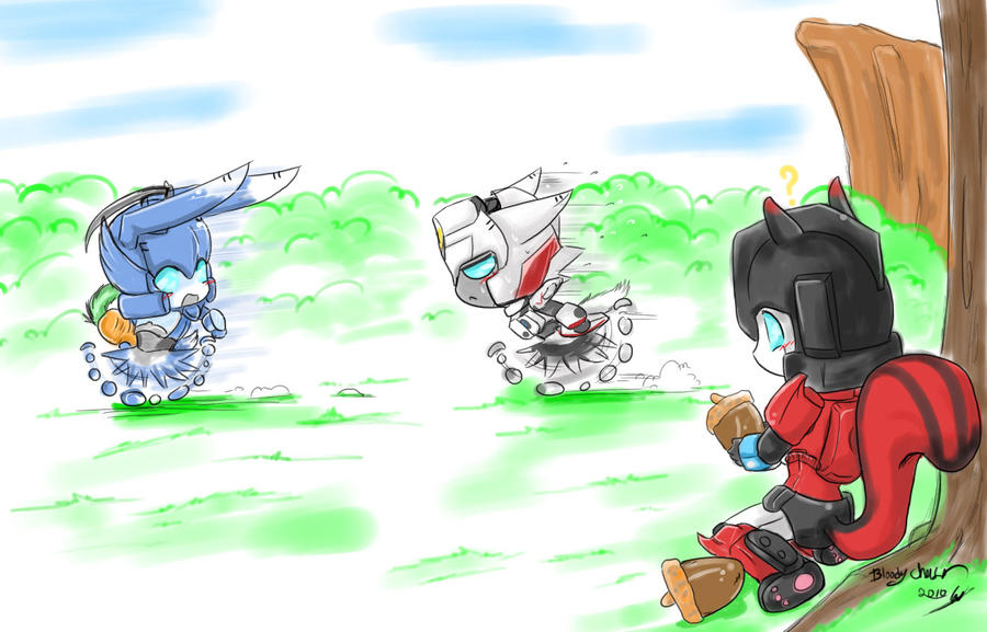 Chasing Silver Deviantart Chasing - part 2 by BloodyChaser on DeviantArt