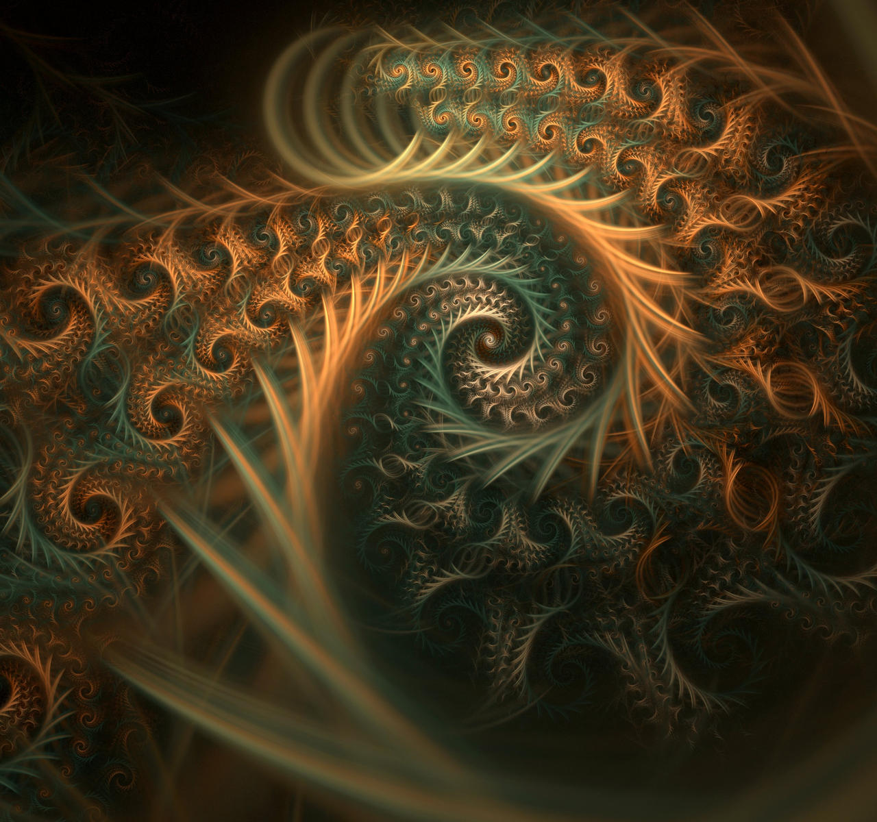 Spiral Flower II by LadyLyonnesse on DeviantArt