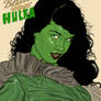 Bettie Page as Hulka