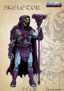 Skeletor character design fanart