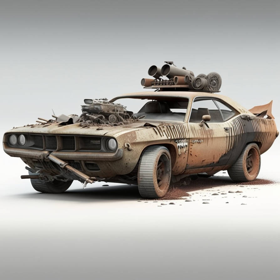 Postapocalyptic Wasteland Vehicle by MCHNCD on DeviantArt