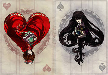 Deck of Cards by half-infinite