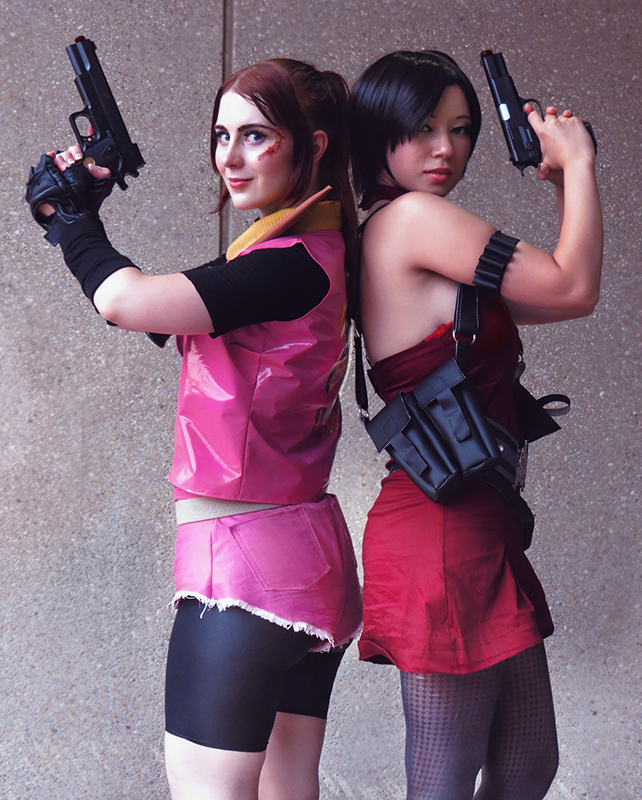 Claire Redfield Ada Wong Resident Evil 2 Cosplay By Hopehavoc On Deviantart