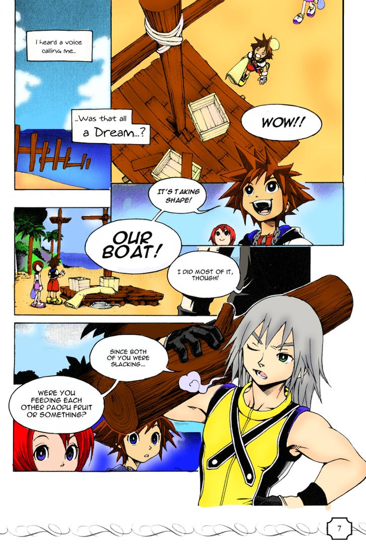 Kingdom Hearts Manga Read Online Kingdom Hearts Manga 1 by ChromaticFall on DeviantArt