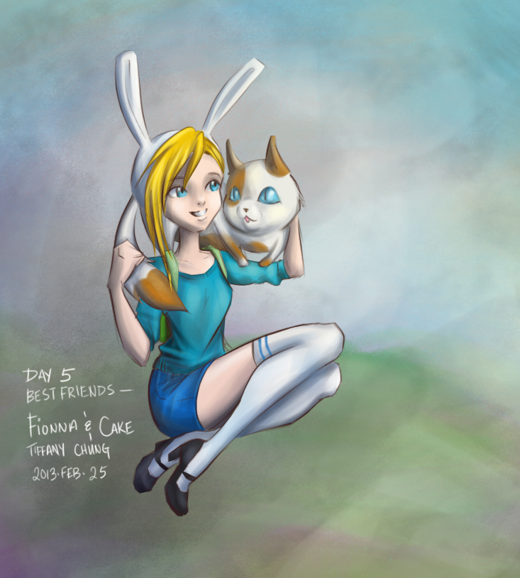 Day 05: Best Friends - Fionna And Cake