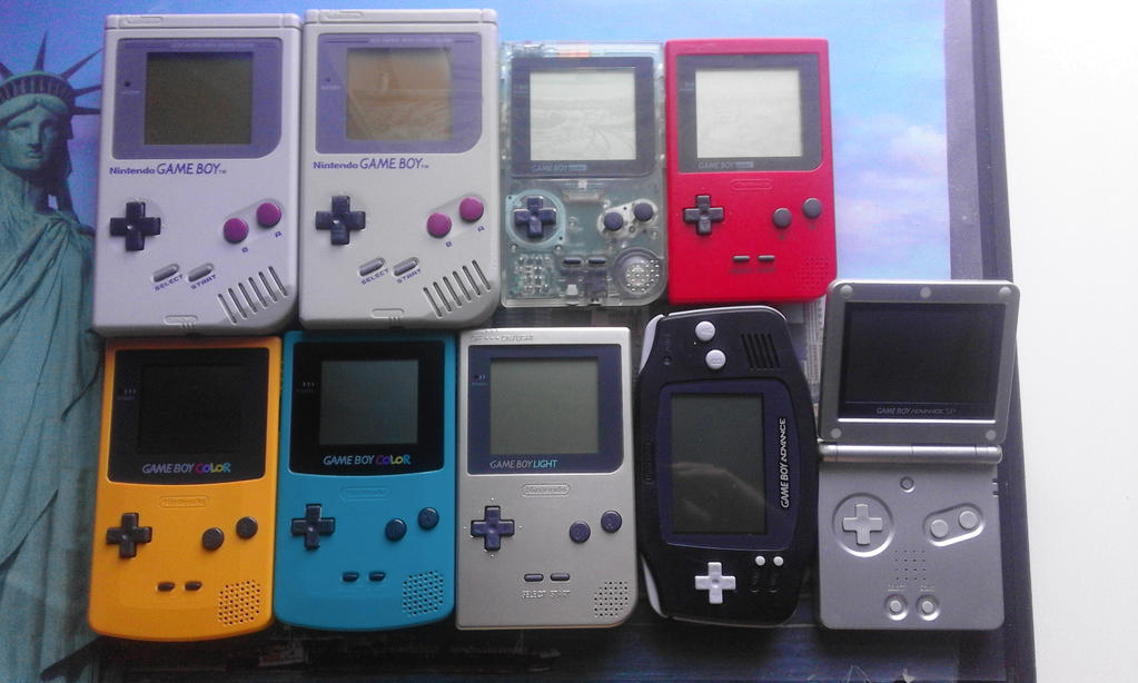 My Gameboy Collection My Game Boy Collection by MrPlymouth1998 on DeviantArt
