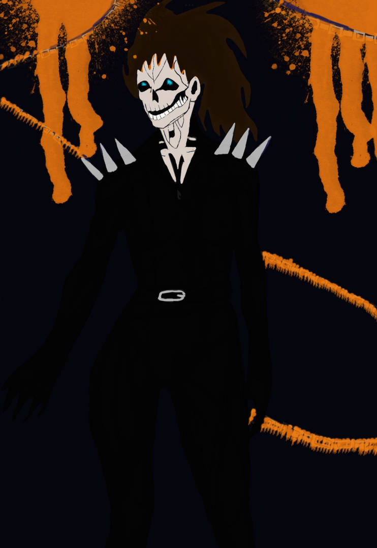 Female ghost rider by DarkMatterDrawings on DeviantArt