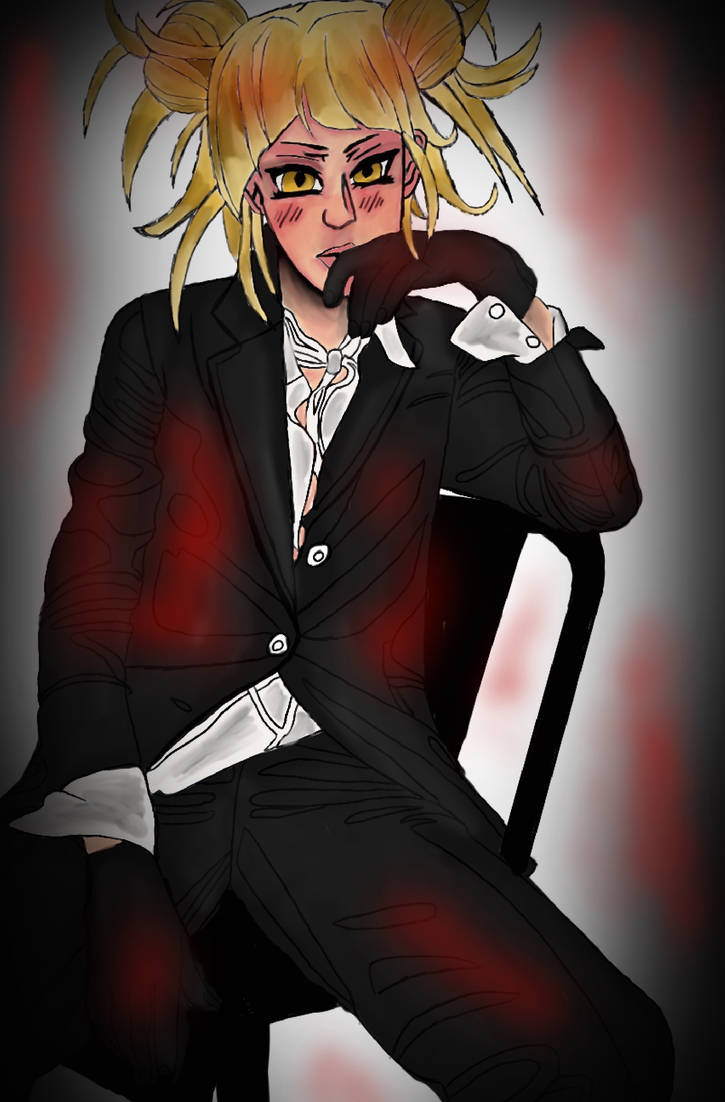 Toga in Suit by DarkMatterDrawings on DeviantArt