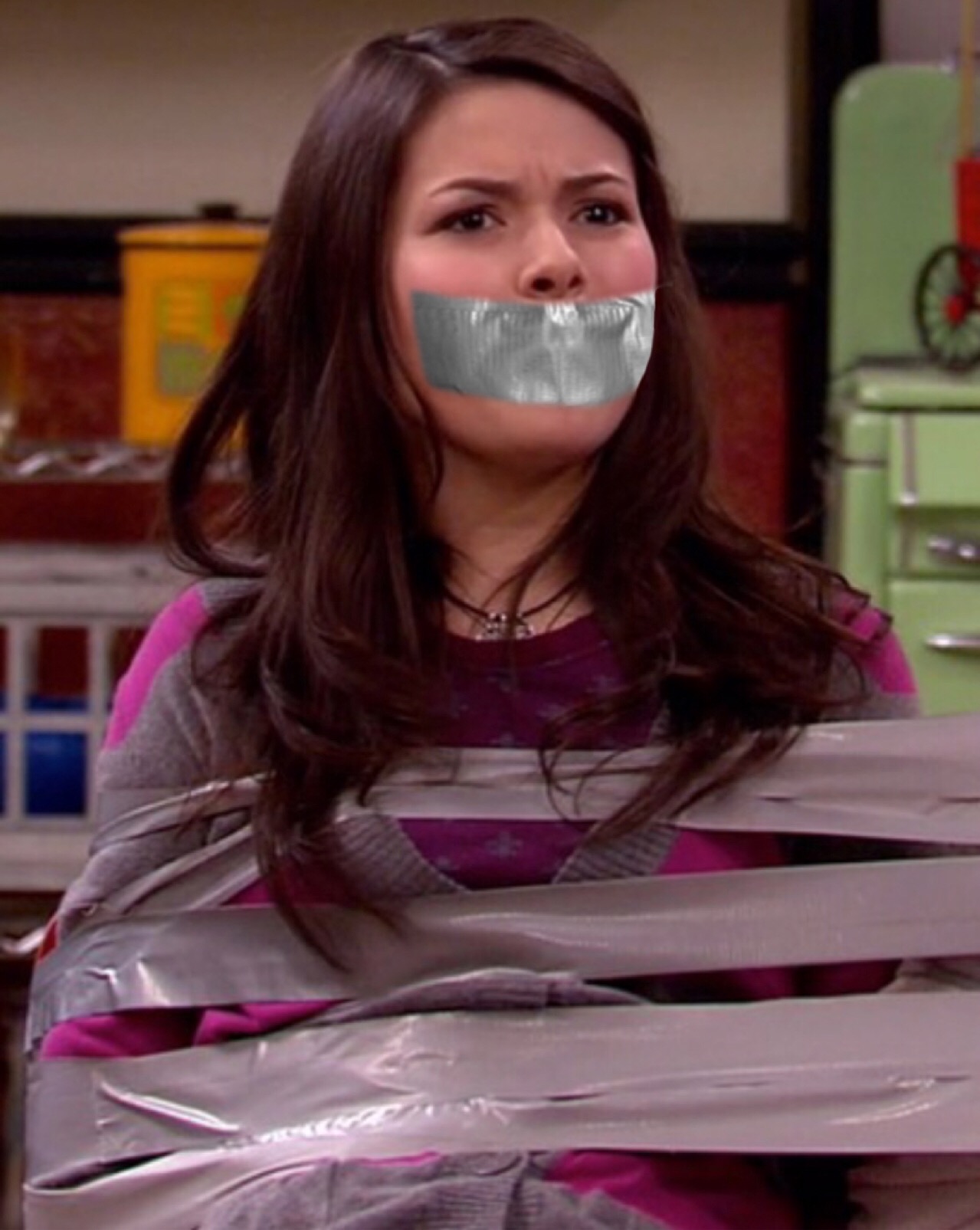 Miranda Cosgrove Taped Up And Gagged 3 By Goldy0123 On DeviantArt.