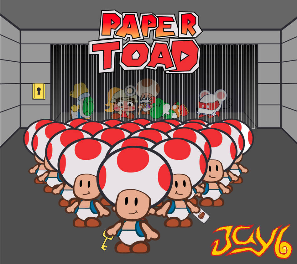 Toad Paperclip Paper Toad by Jay6x on DeviantArt
