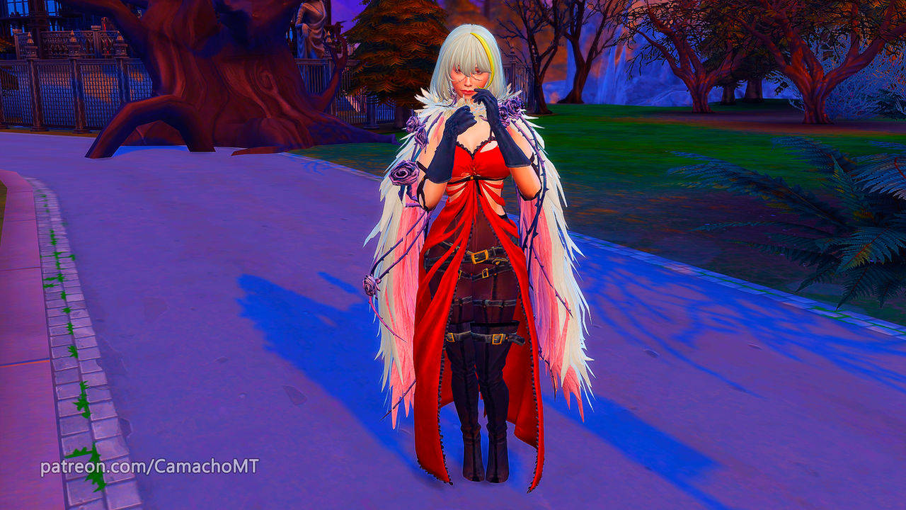 Eva Roux - Code Vein - Sims 4 by CamachoMT on DeviantArt