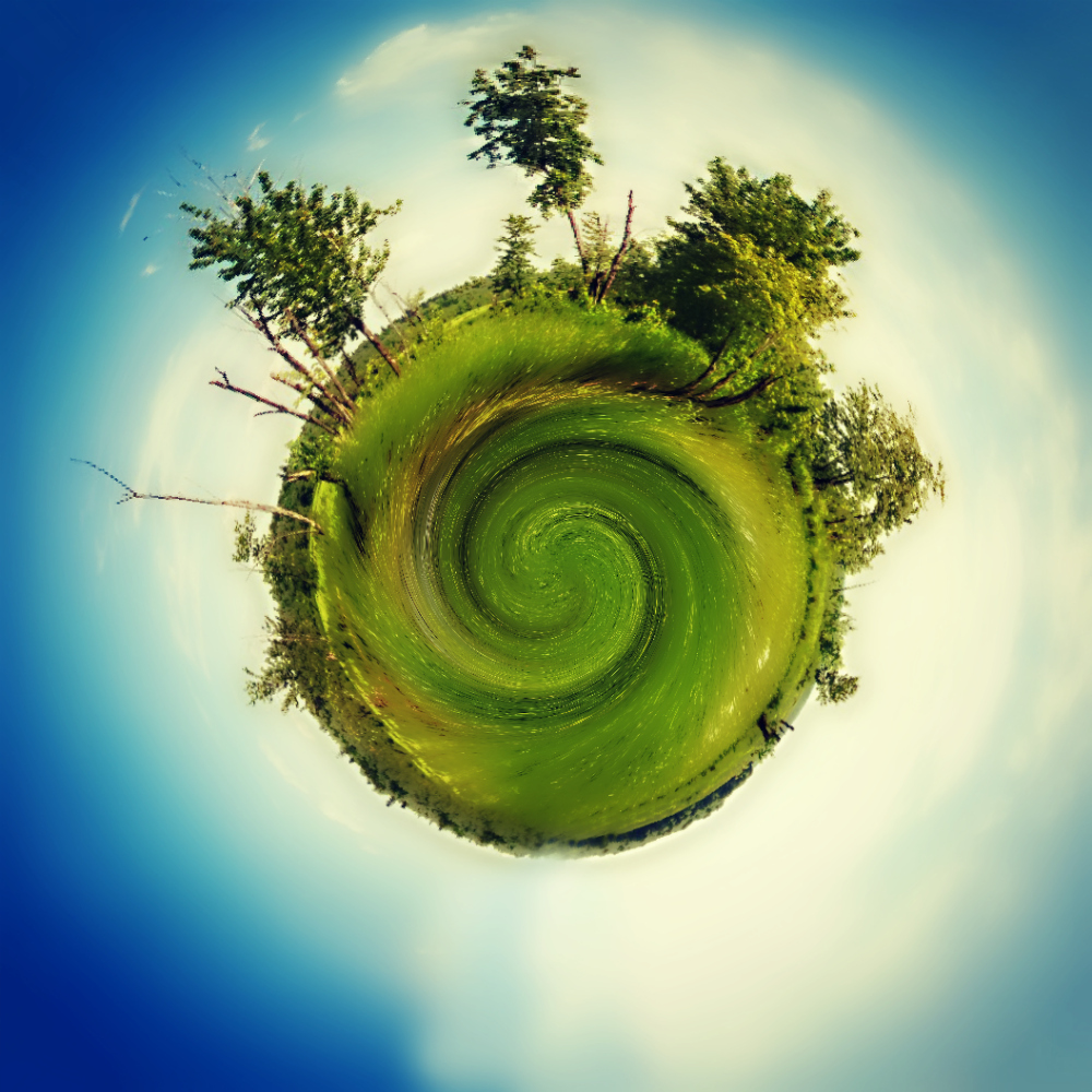 Little planet: Meadow