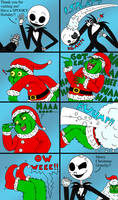 Grinch vs Jack Comic