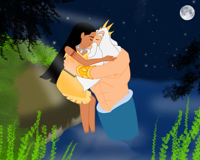 Pocahontas and Triton's Valentine