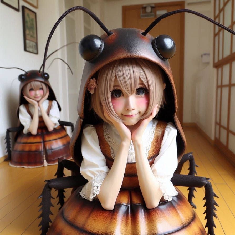 Cockroach Model Koikatsu Insect Kakaroach HOT?! by Cottonbee1 on DeviantArt