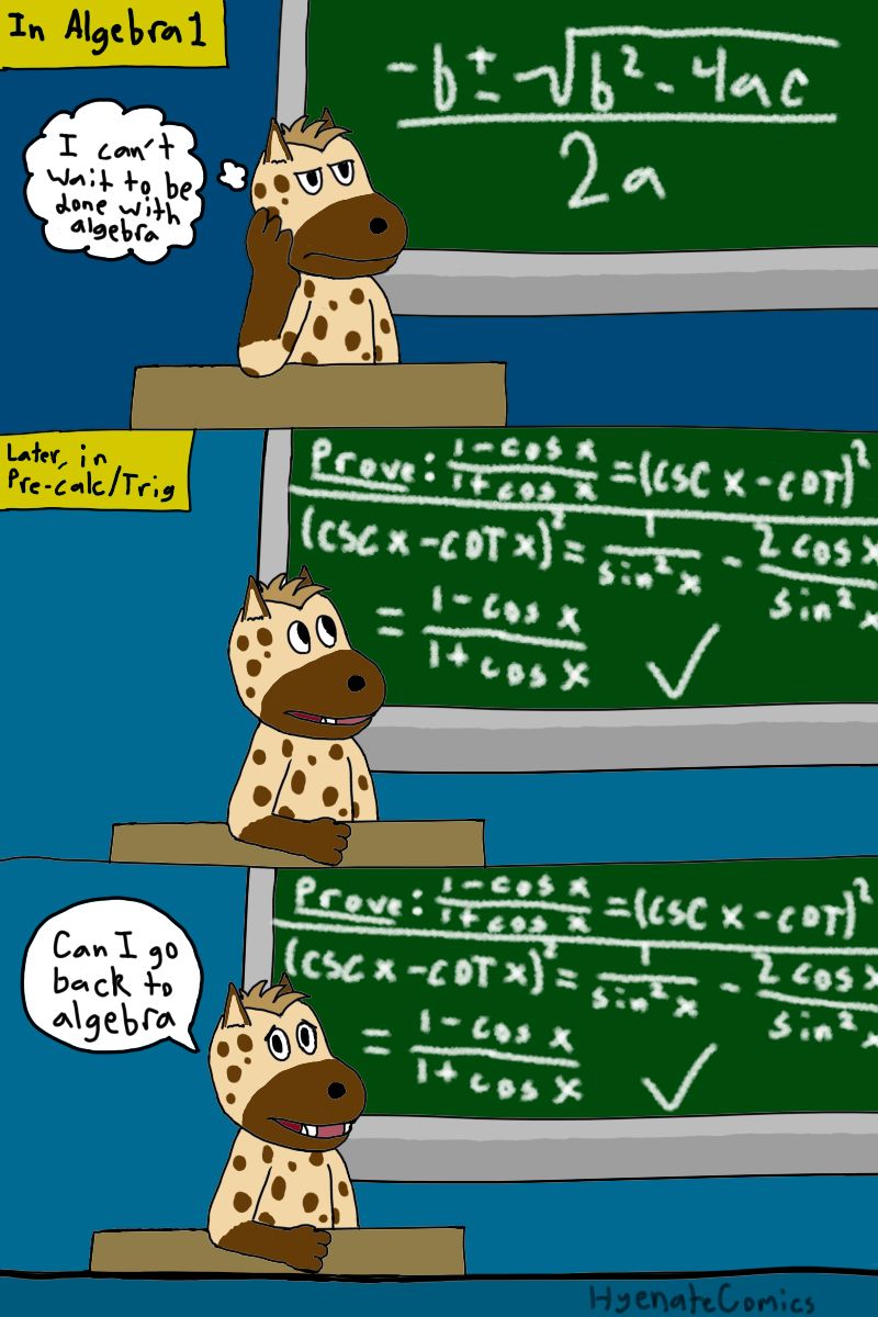 Funny Math Comic by HyenateComics on DeviantArt