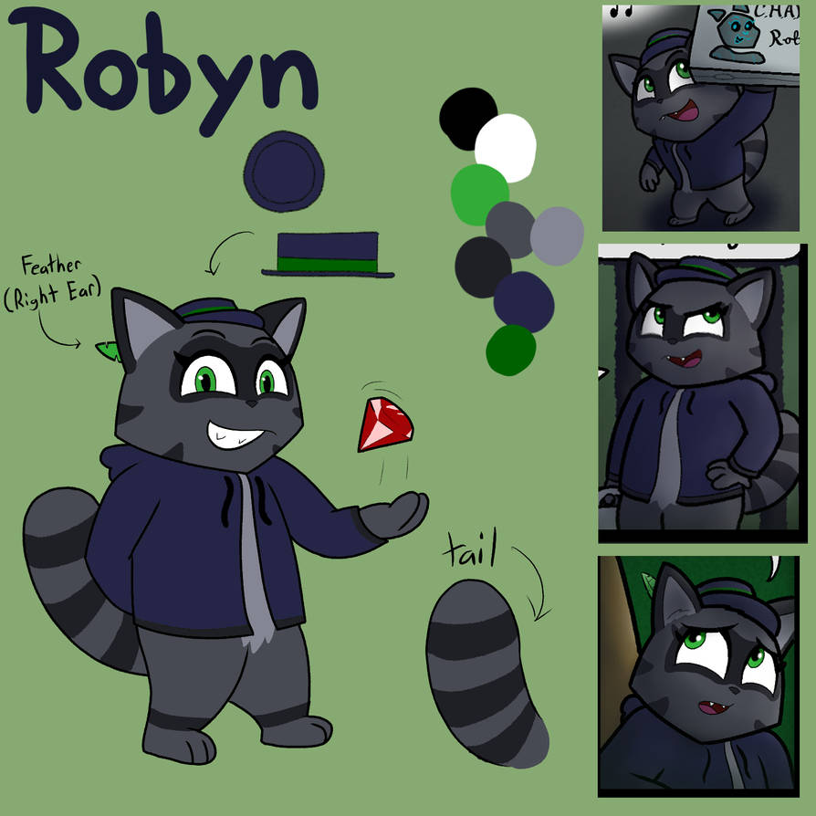 Robyn Ref by HyenateComics on DeviantArt