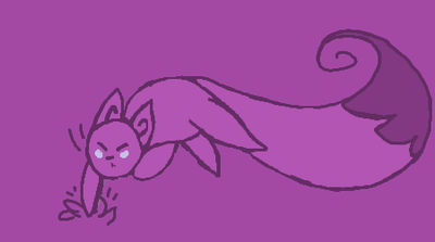 Purple Kitty