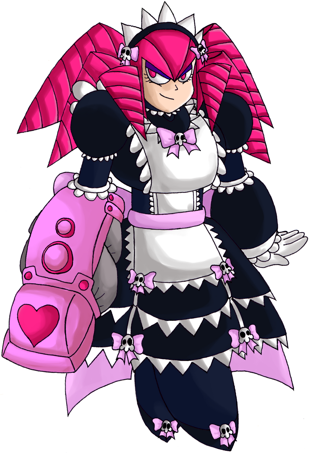 Robot Master OC - MaidWoman by LukeTheRipper