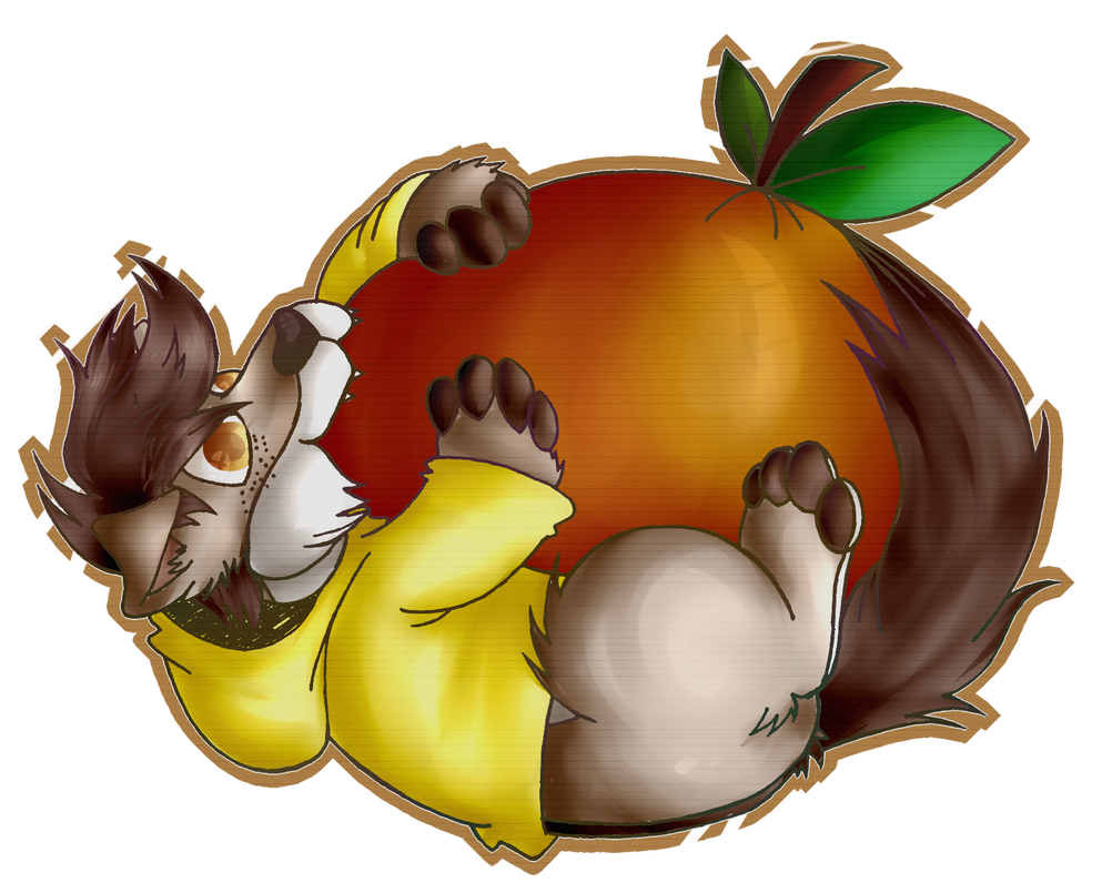 Smol Tough Cute Pupper vs. Orange by LukeTheRipper