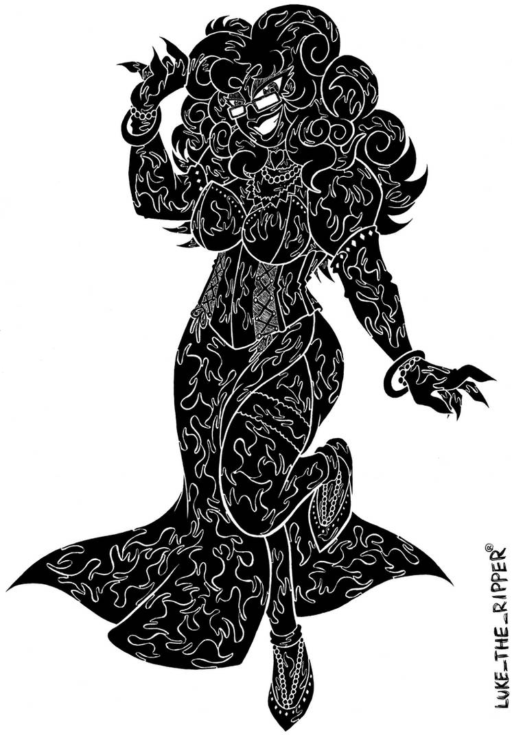 Deviantart Miss Shapely Vector A Most Shapely Lady by LukeTheRipper on DeviantArt