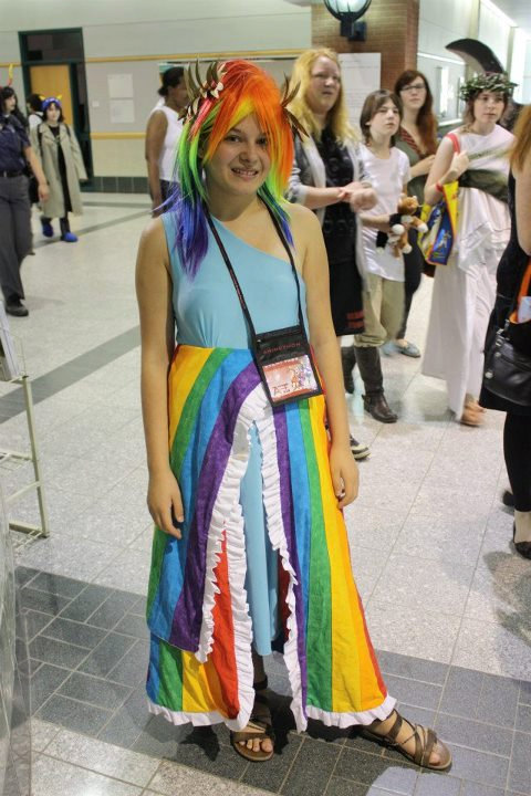 Rainbow Dash Gala Dress