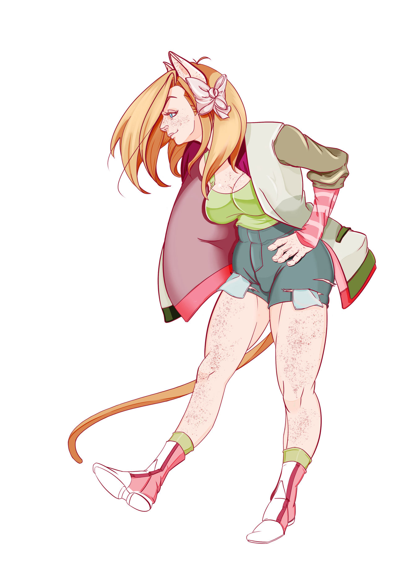 I was a cat girl, nyah!--Ginjaninjaowo