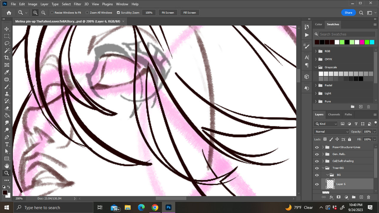 Just Some Fanart I'm Working On (Guess who!)