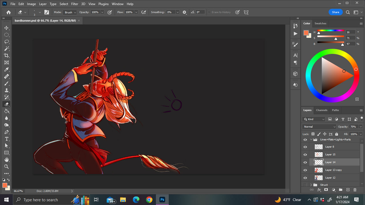 BARD WIP (I'm panicking significantly less now.)