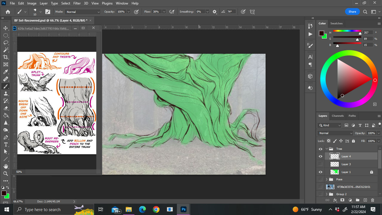 Bard Set WIP: Tree Mask V.2