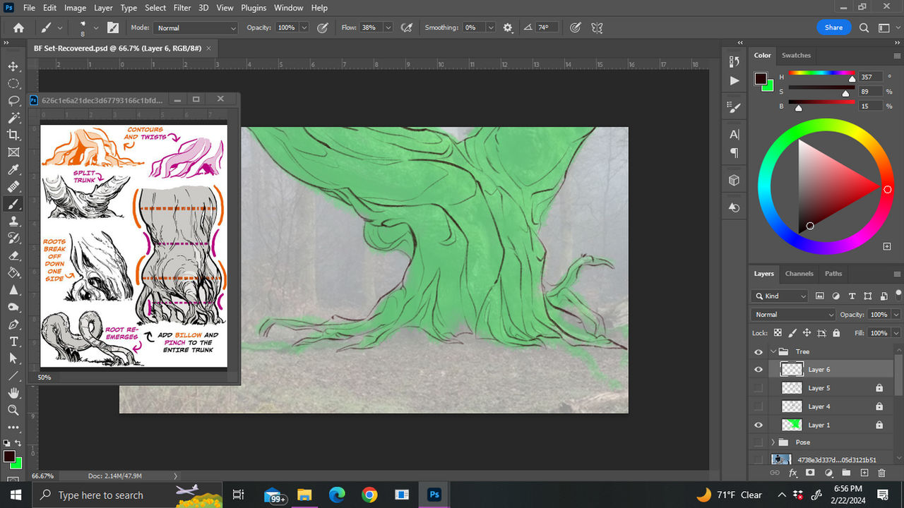 Bard Set WIP: Tree Mask V.4
