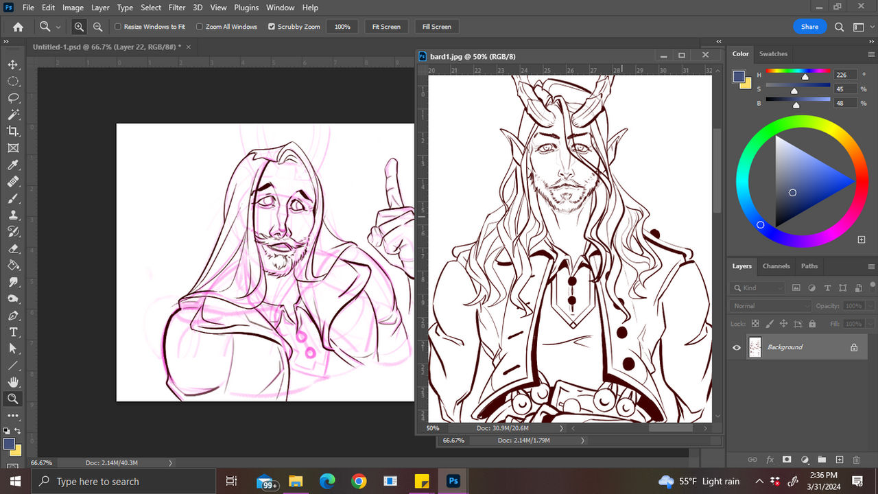 Bard Gesture 2 'Fun Fact...!'*