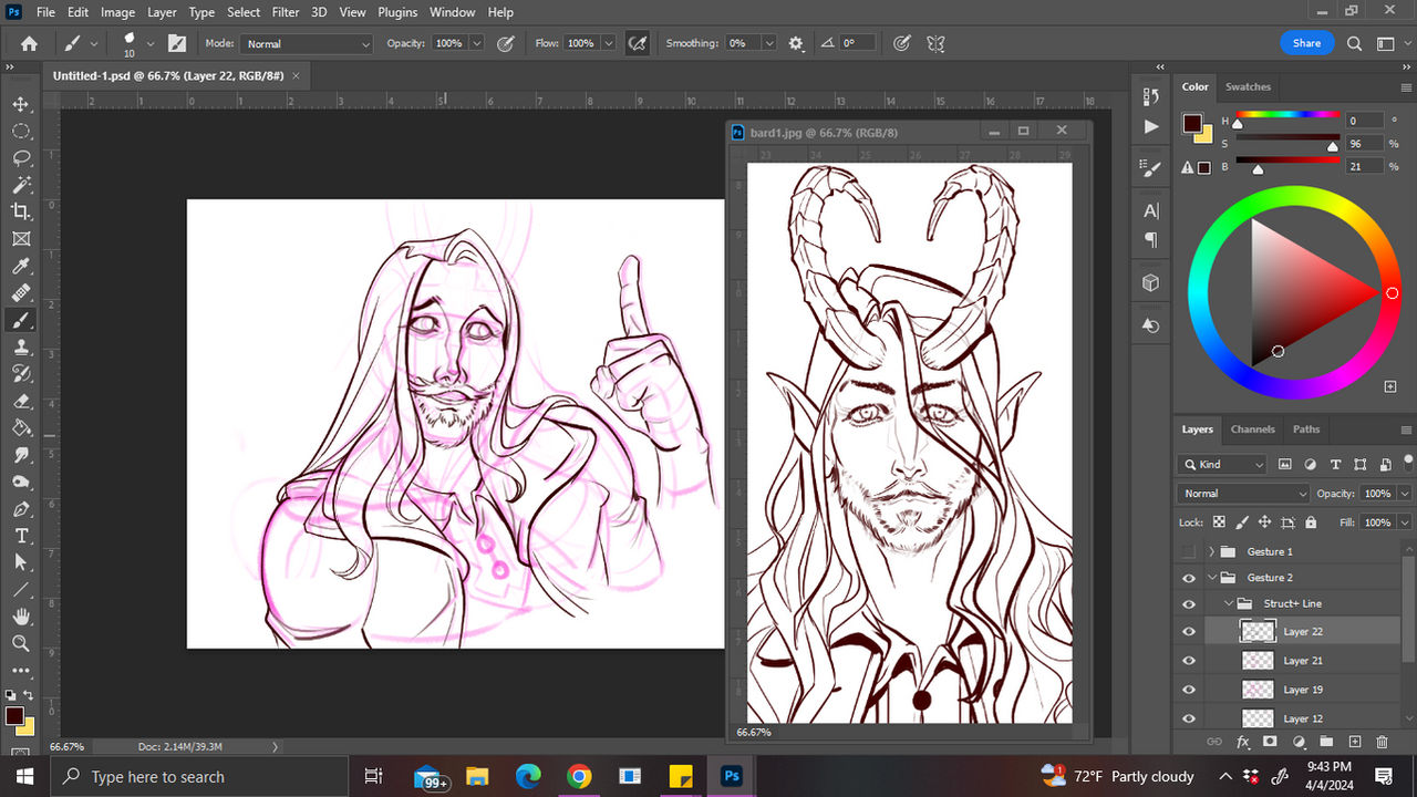 Bard Gesture 2 WIP