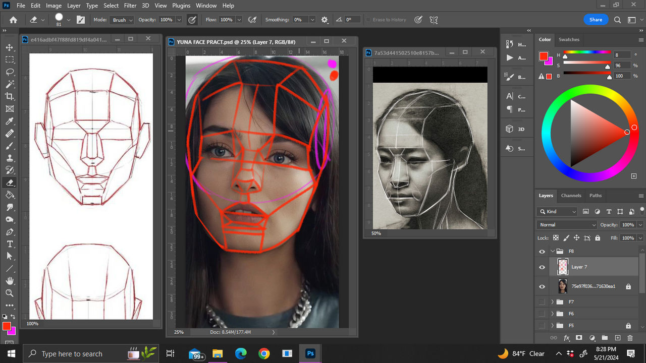 Face Pract H